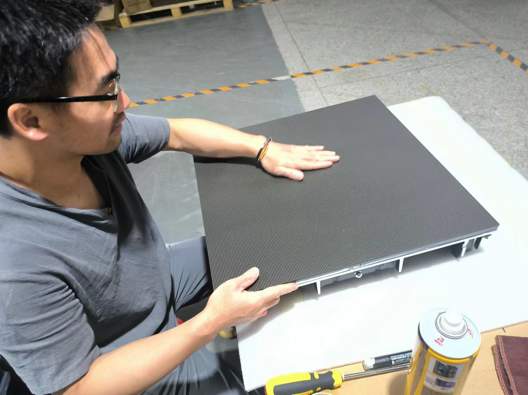 Shenzhen Led King Technology Co., Ltd. linha de produção da fábrica