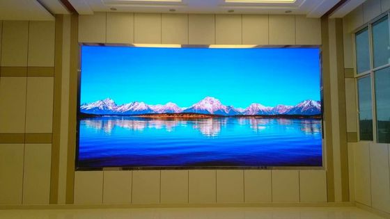 Ecrã LED DVI P2 Ecrã LED de cores inteiras de interior leve