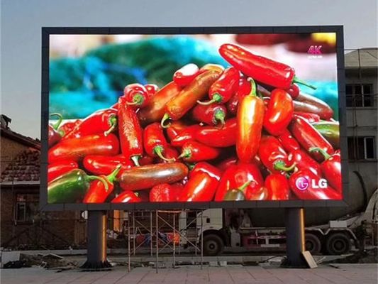 DVI Outdoor LED Digital Display Board P6 IP65 Alta relação de contraste