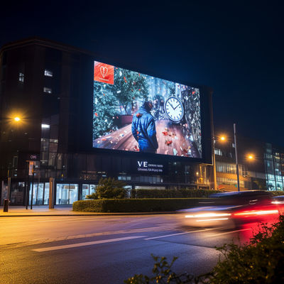 3mm LED exterior de publicidade painel de tela de parede montado alto brilho