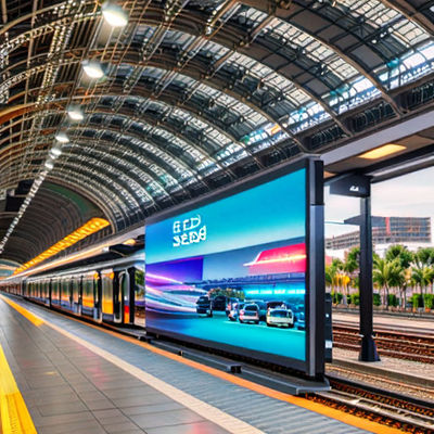 OEM P3 Outdoor LED Advertising Screen Board com alta taxa de atualização