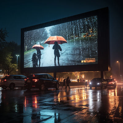 Display LED à prova d'água exterior P5 selado 5500nit-8500nit Brilho