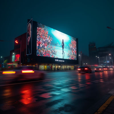 Display LED à prova d'água exterior P6 personalizado com ângulo de visão amplo ROHS