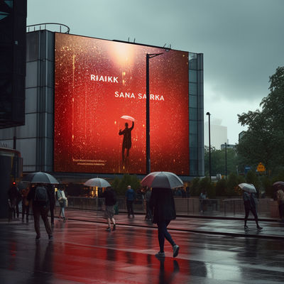 3mm Pixel Pitch Waterproof LED Display Screen Proteção contra água