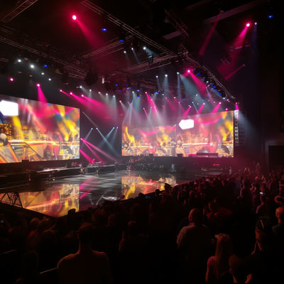 4K UHD 5500-8500nit LED Stage Display Rental Entrada HDMI/DVI/VGA