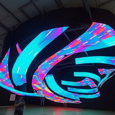 Ecrã LED ultraflexível e fino, de alto contraste, fácil de instalar