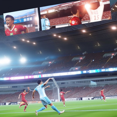 Estádio de alta definição Grande ecrã 6500nits LED Perímetro de publicidade