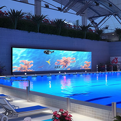 P5 Stadium Video Boards Wall Mounted Event LED Screen Escala cinza de 14 bits