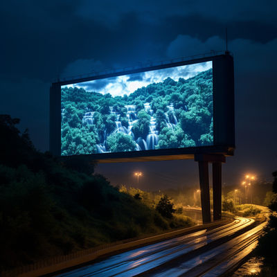 Tabela de publicidade digital LED 2,5 mm - 10 mm LED Outdoor Display Board