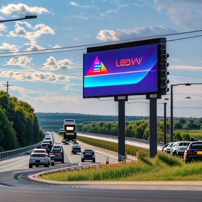 IP65 LED de alta resolução Publicidade Billboard Ajustes de brilho ajustáveis