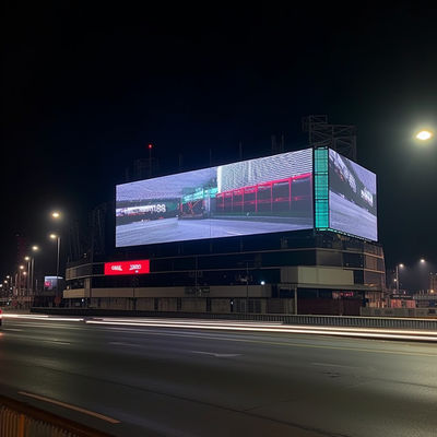 IP65 Ecrã LED de publicidade P4.81 / P5 Com escala de cinza de 14 bits