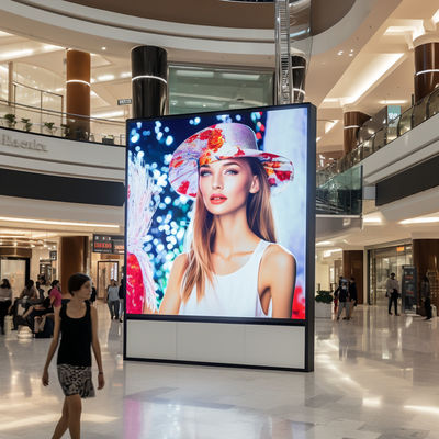 Cartão de Publicidade Digital LED personalizado IP65 2,5 mm-10 mm Pitch de pixel