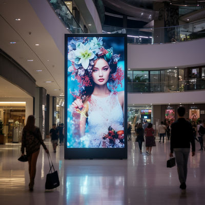 320*160mm Indoor LED Display com taxa de digitalização 1/64S e gabinete de alumínio de fundição a óleo