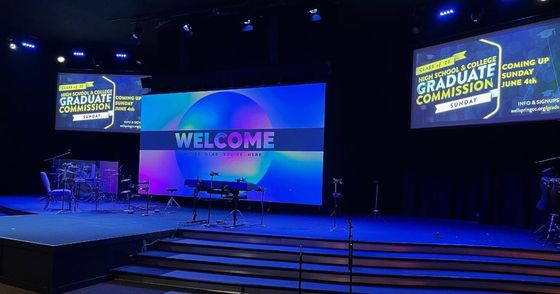 Ecrã LED de aluguel interno P1.56 - Perfeito para varejo de ponta e sinalização digital com telas de alta definição cristalinas