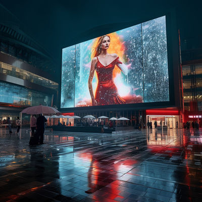 Pixel Pitch 8MM Waterproof Outdoor LED Display Full Color Depth Screen com SMD 3535 para palco
