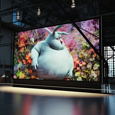 Ecrã LED de interior P2.976 500*500*85mm Gabinete Publicidade comercial digital