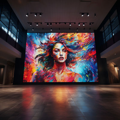 Taxa de atualização de 3840Hz HDMI/DVI/VGA Interface de saída Indoor LED Display Screen for Displays