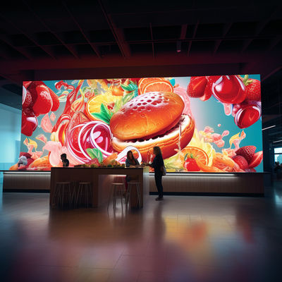 Display Full Color Gamut 1920 x 1080 Indoor Fixed LED com entrada HDMI/DVI/VGA