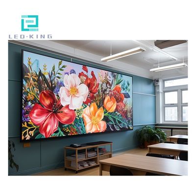 Displays de sinalização digital indoor LED a cores completas, tela LED de parede alugada