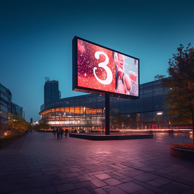 P4.81 Painel de exibição LED à prova d' água exterior, Bright View 140/120 Ecrã LED à prova d' água