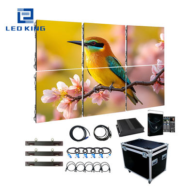 160° Ângulo de visão amplo LED brilhante vídeo ecrã de parede para exposição e aluguer de eventos