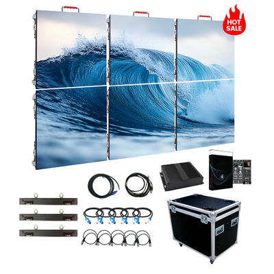LEDKING 1.53MM Lâmpada de diamante preto interior Full Color LED Modulo de tela 1/40 Scan TV Video Wall