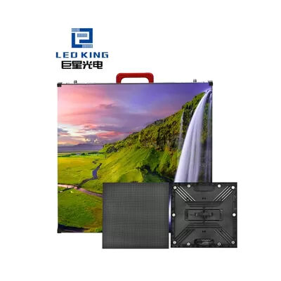 Ecrã de exibição LED exterior com cor de exibição 4096, IP65 à prova d'água e resolução 1920x1080 para exibição digital de outdoor