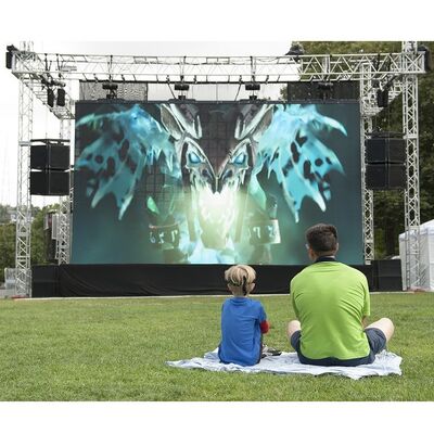 Parede de Vídeo LED Outdoor P4.81 com Gabinete de Alumínio Fundido IP65 à Prova d'Água e Taxa de Atualização de 1920Hz-3840Hz
