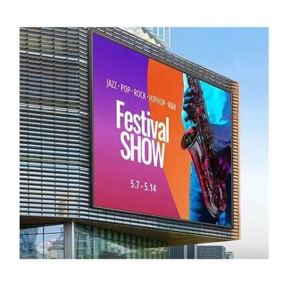 Tela de LED para exterior à prova d'água IP65 com pixel pitch de 3,91 mm e taxa de atualização de 1920Hz-3840Hz para parede de vídeo LED para aluguel