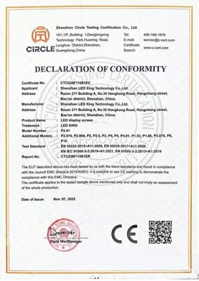 Tela de LED externa à prova d'água IP65 com vida útil de 100.000 horas e gabinete de alumínio fundido sob pressão