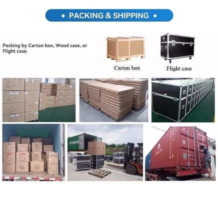 3mm Pixel Pitch Outdoor LED Display Screen com gabinete de alumínio fundido e 100000 horas de vida útil