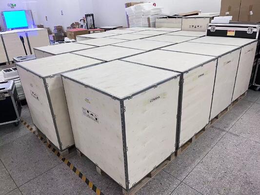 3mm Pixel Pitch Outdoor LED Display Screen com gabinete de alumínio fundido e 100000 horas de vida útil