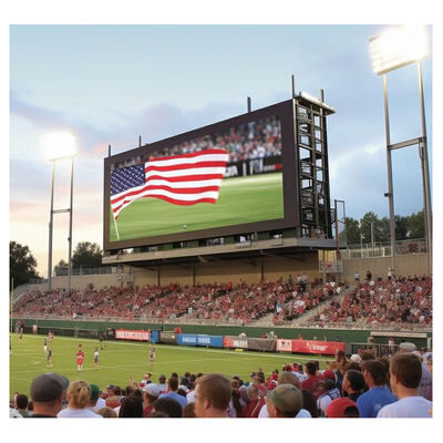 Ecrã de exibição LED exterior com IP65 Impermeável 5000-7000cd / m2 Brilho e 100000 horas de vida útil para Digital Billboard