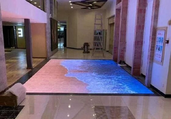 P2.9 Parede de Vídeo LED Interativa com Brilho de 800-1000cd/m² e Taxa de Atualização de 3840-7680Hz para Palco e Pista de Dança