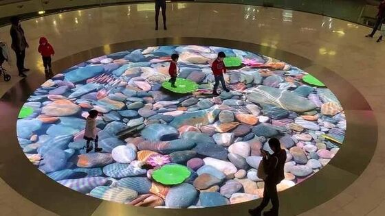 P2.9 Parede de Vídeo LED Interativa com Brilho de 800-1000cd/m² e Taxa de Atualização de 3840-7680Hz para Palco e Pista de Dança