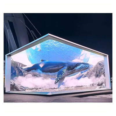 Tela LED impermeável para exterior P4 personalizada com brilho de 4500-5500cd/m² e taxa de atualização de 3840-7680Hz