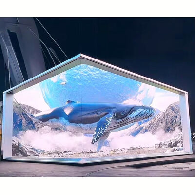 Tela LED para exterior com brilho IP65 à prova d'água 5000-6000cd/㎡ e tamanho de gabinete de 960x960mm para outdoor digital