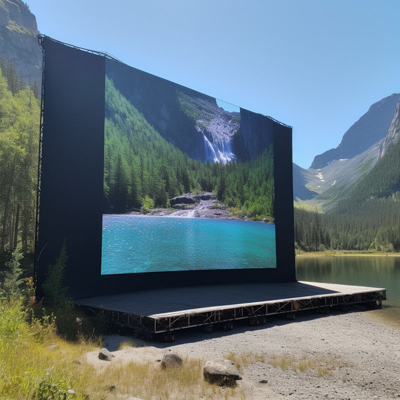 Ecrã de publicidade LED externo personalizável Instalação pendente montada na parede montada no teto