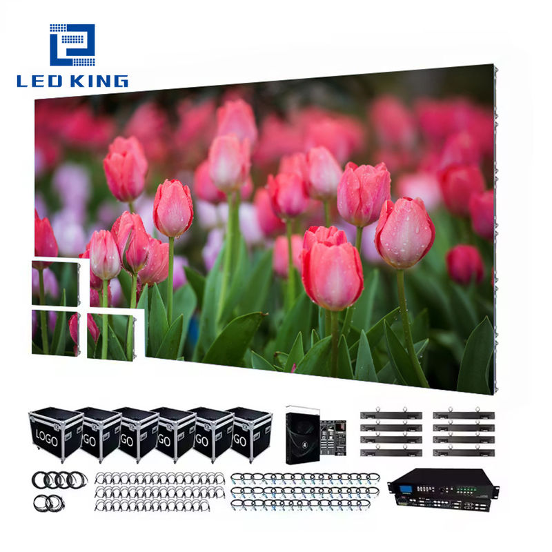Ecrã LED de cores inteiras com 2,5 mm de pitch de pixels e 600-800 nit de brilho