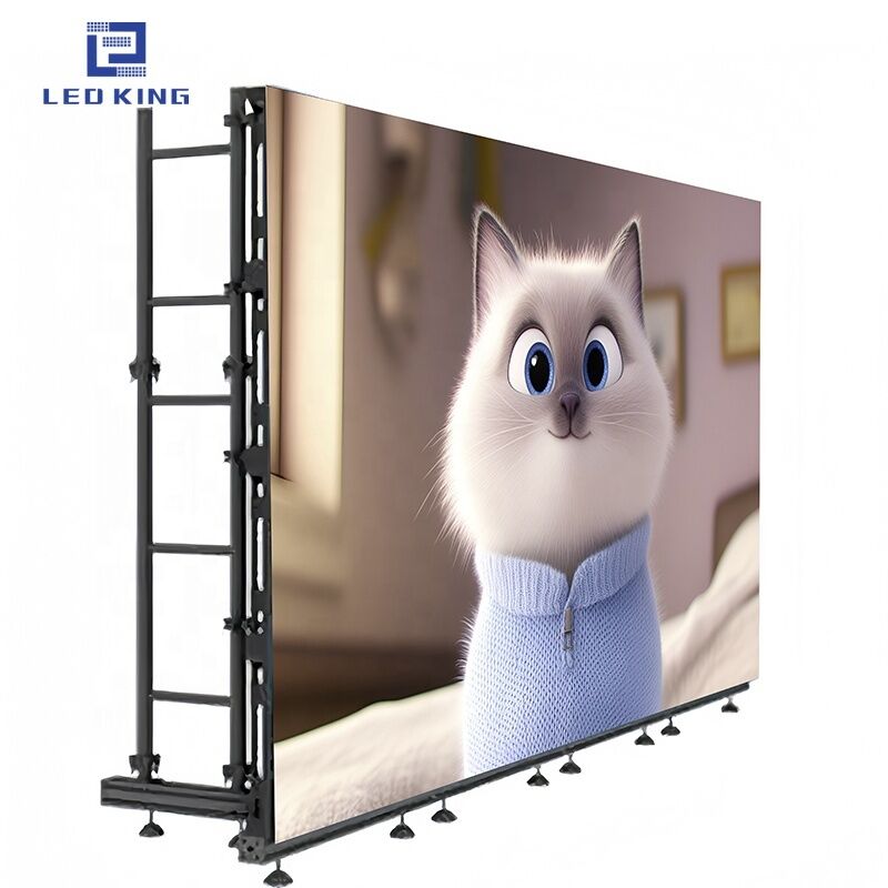 Alto brilho P3.91 Pitch de pixels 500x500mm Exterior LED Display Screen para aluguel e publicidade