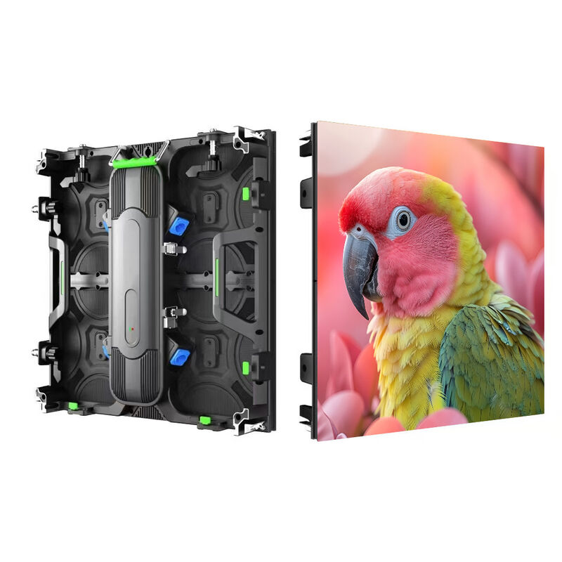 Ecrã de visualização de LED externo de alto brilho P2.976 com IP65 à prova d'água para palco e aluguel