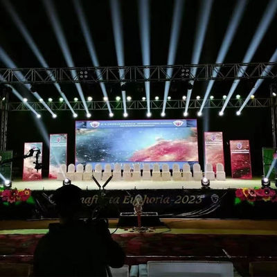 Aluguer de ecrãs de LED de estágio HDMI/DVI/VGA 500*500MM/500*1000MM para eventos