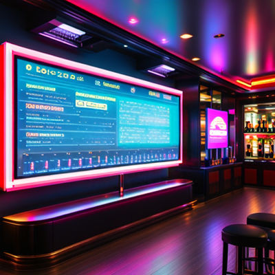 Displays LED fixos de alta resolução para salas de reuniões53