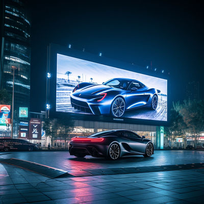 Ecrã de exibição LED exterior sem costura Aluguer de painel de LED Publicidade P3