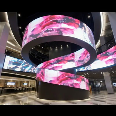 Ecrã de painel de LED flexível e flexível