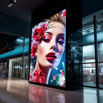 Display de módulo LED interno HDMI P4 Ecrã LED fixo 150W Consumo de energia