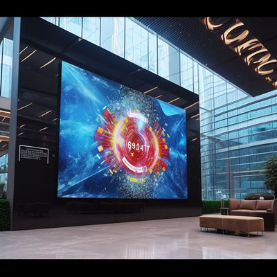 P4.81 Painel de exibição LED fixo interior e ecrã digital LED de 150 W