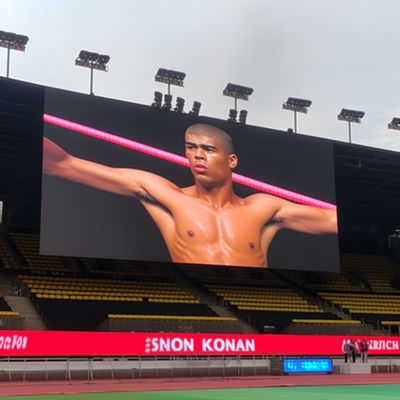 IP65 Outdoor LED Perimeter Advertising Boards 4mm Pitch de pixels