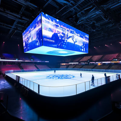 Instalação IP65 de ecrã LED montado no teto de estádios desportivos