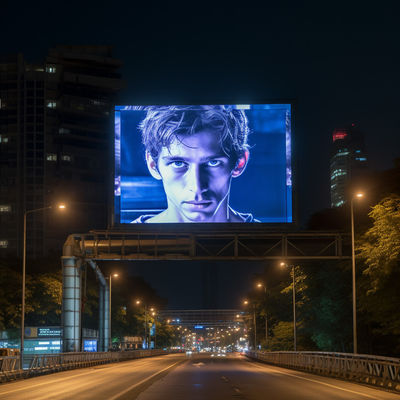 Ecrã LED de 14 bits IP65 Smart P4 para publicidade de alto brilho